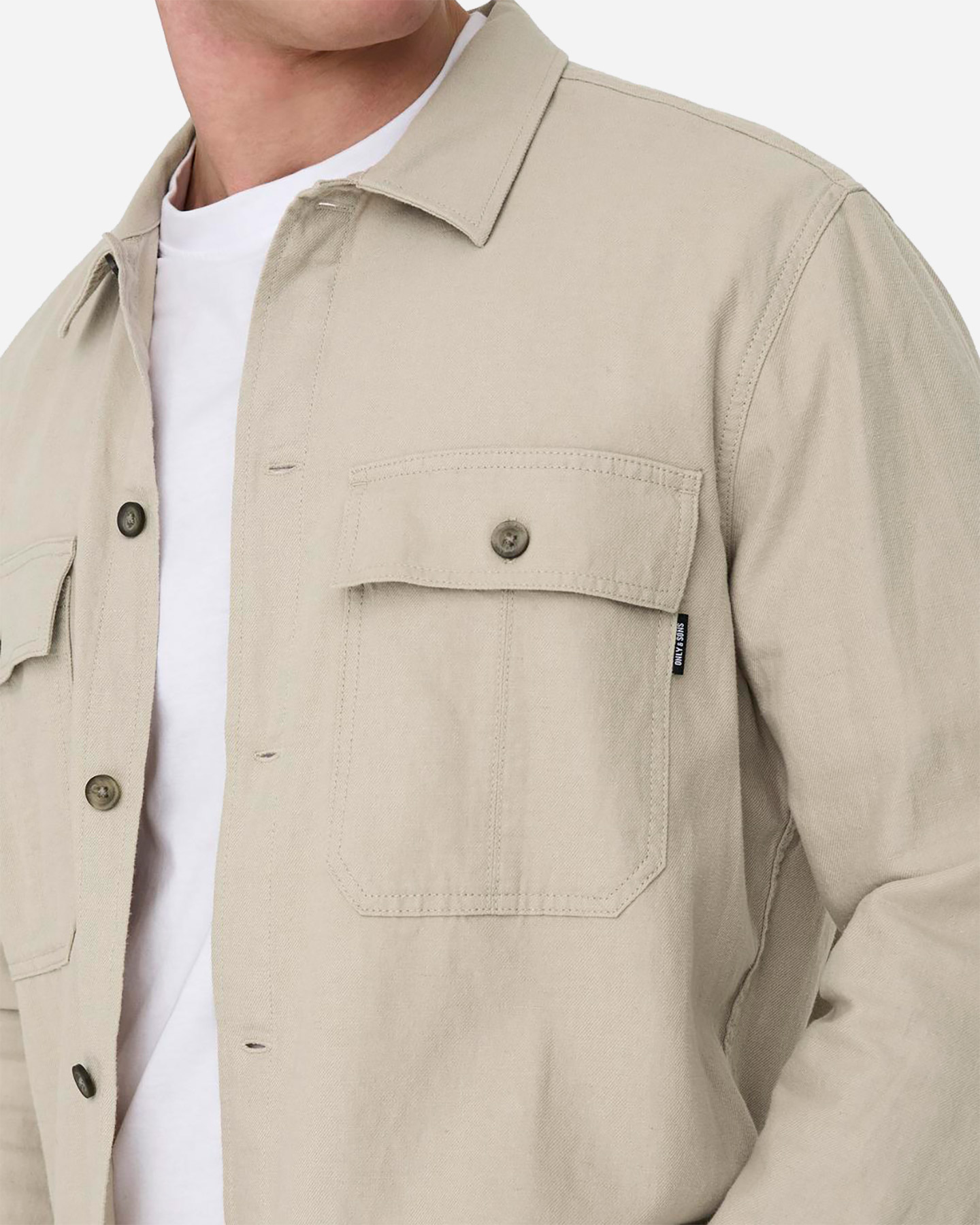 Camicia ONLY & SONS KENNET M - Rosa - 5 | Cisalfa Sport